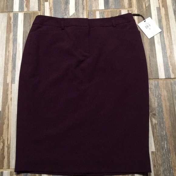 Calvin Klein Dresses & Skirts - Calvin Klein Plum Pencil Skirt